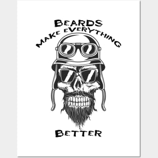 Beards Posters and Art